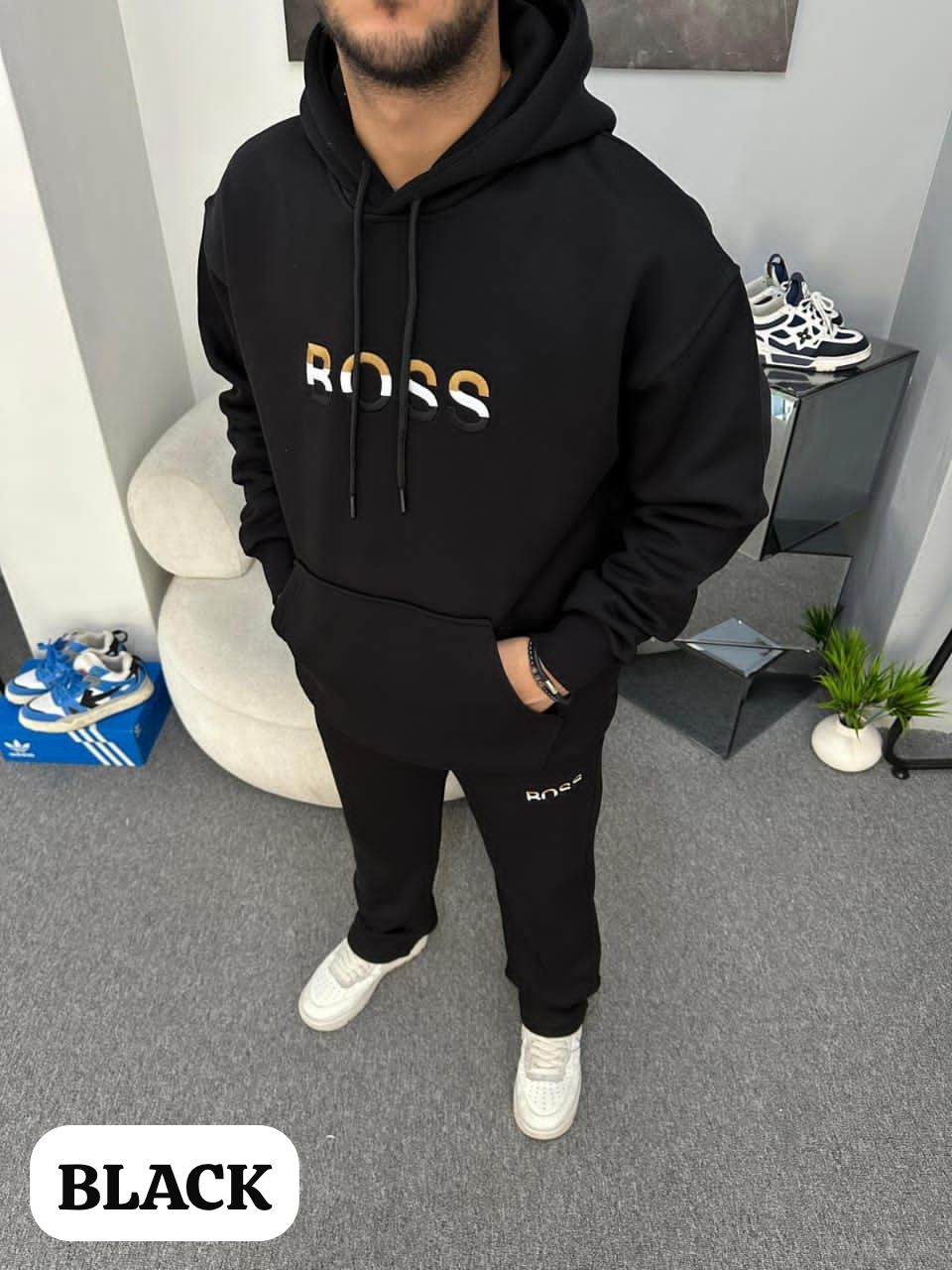 Premium Hoodie + Lower Winter Tracksuit | Mix Brand | Fleece Cotton 400 GSM