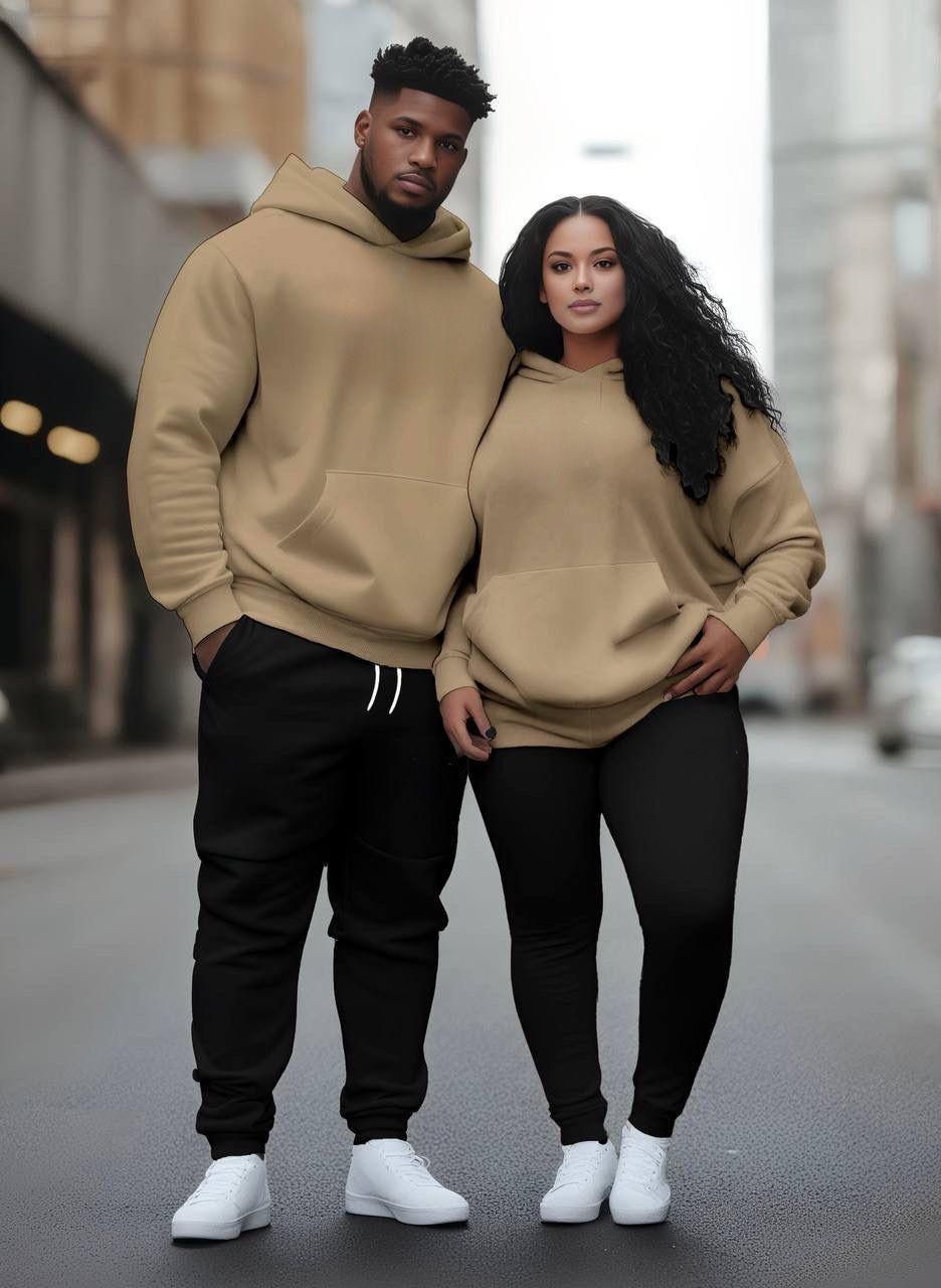 Couple “MR & MRS” Hoodie + Lower Winter Tracksuit | Premium Fleece Cotton | Matching Outfit for Him & Her