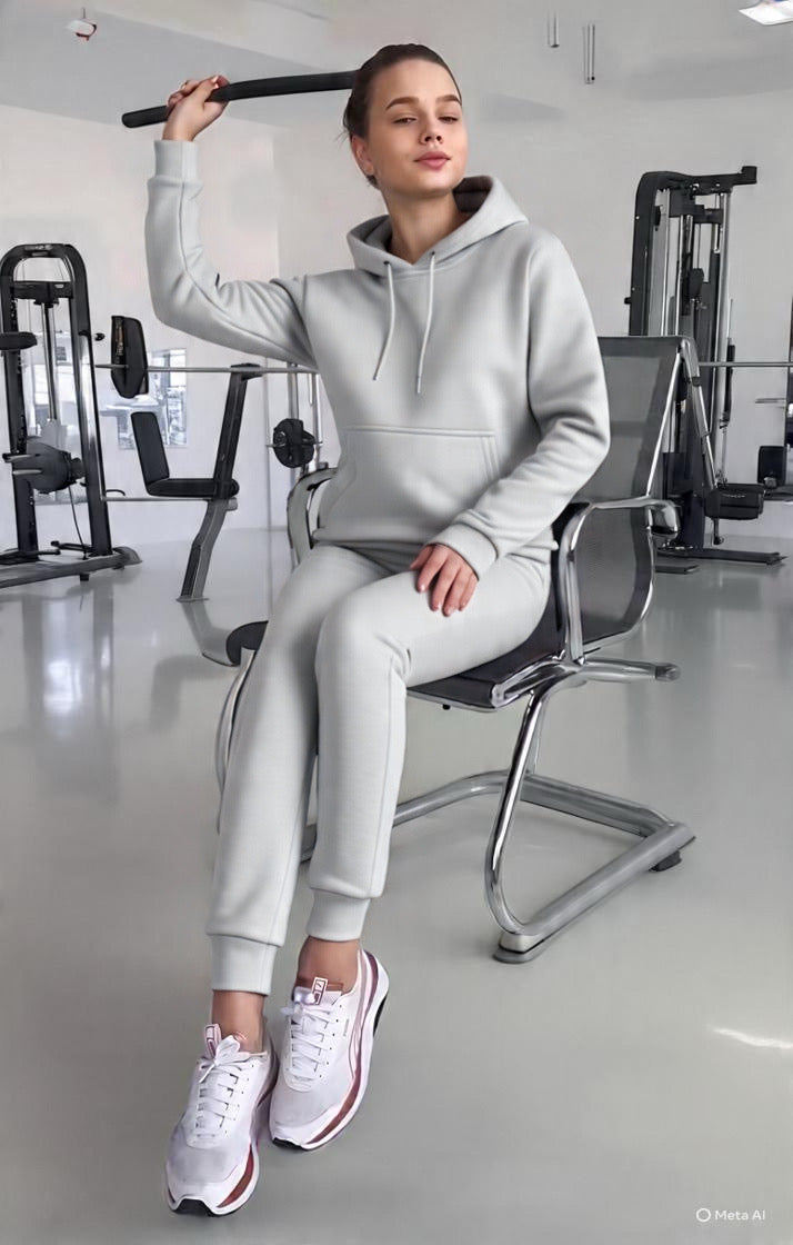 CASABLANCA Winter Tracksuit | Hoodie + Lower Combo | 400 GSM Fleece Cotton | Diwali Offer