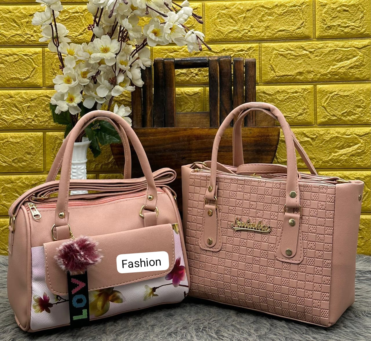 Ted Baker Sling Bag Combo – Big Size, Flower Material – New Arrival