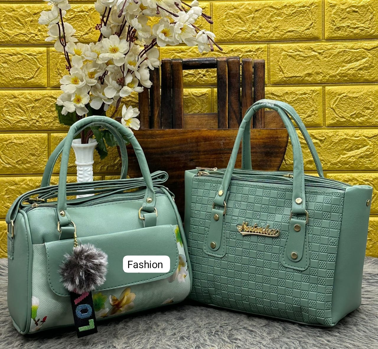 Ted Baker Sling Bag Combo – Big Size, Flower Material – New Arrival