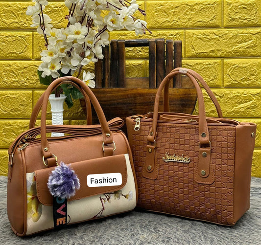 Ted Baker Sling Bag Combo – Big Size, Flower Material – New Arrival