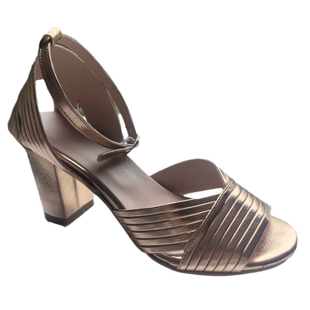 Summer Fashion High Heel Round Toe Women’s Shoes – Large Size Open Toe Breathable Sandals