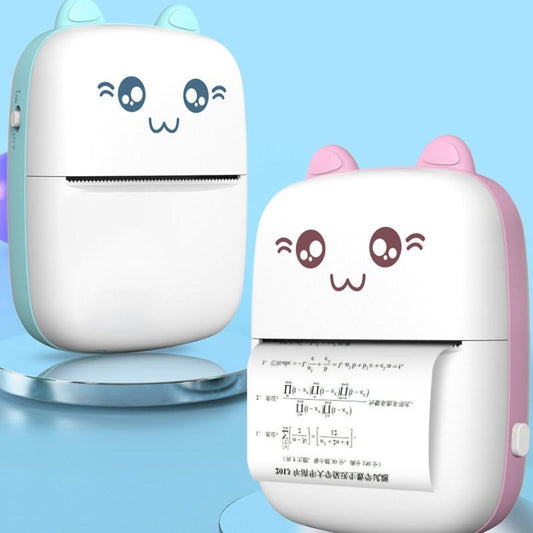 Mini Portable Bluetooth & WiFi Printer – Pocket Photo, Note & Error Label Printer for Mobile, Student Hot Print