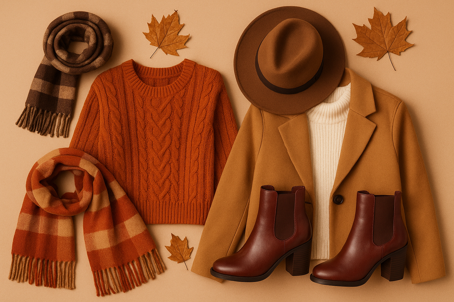 This Season’s Must-Haves 🍂
Description: Handpicked pieces to keep your style on point every season